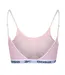 Haut Court Motif/style Logo Répété Alta Femme Rose Reebok-2