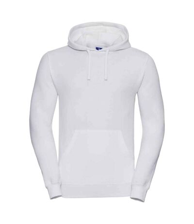 Unisex adult hoodie white Russell
