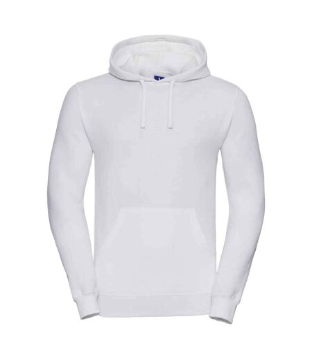 Unisex adult hoodie white Russell