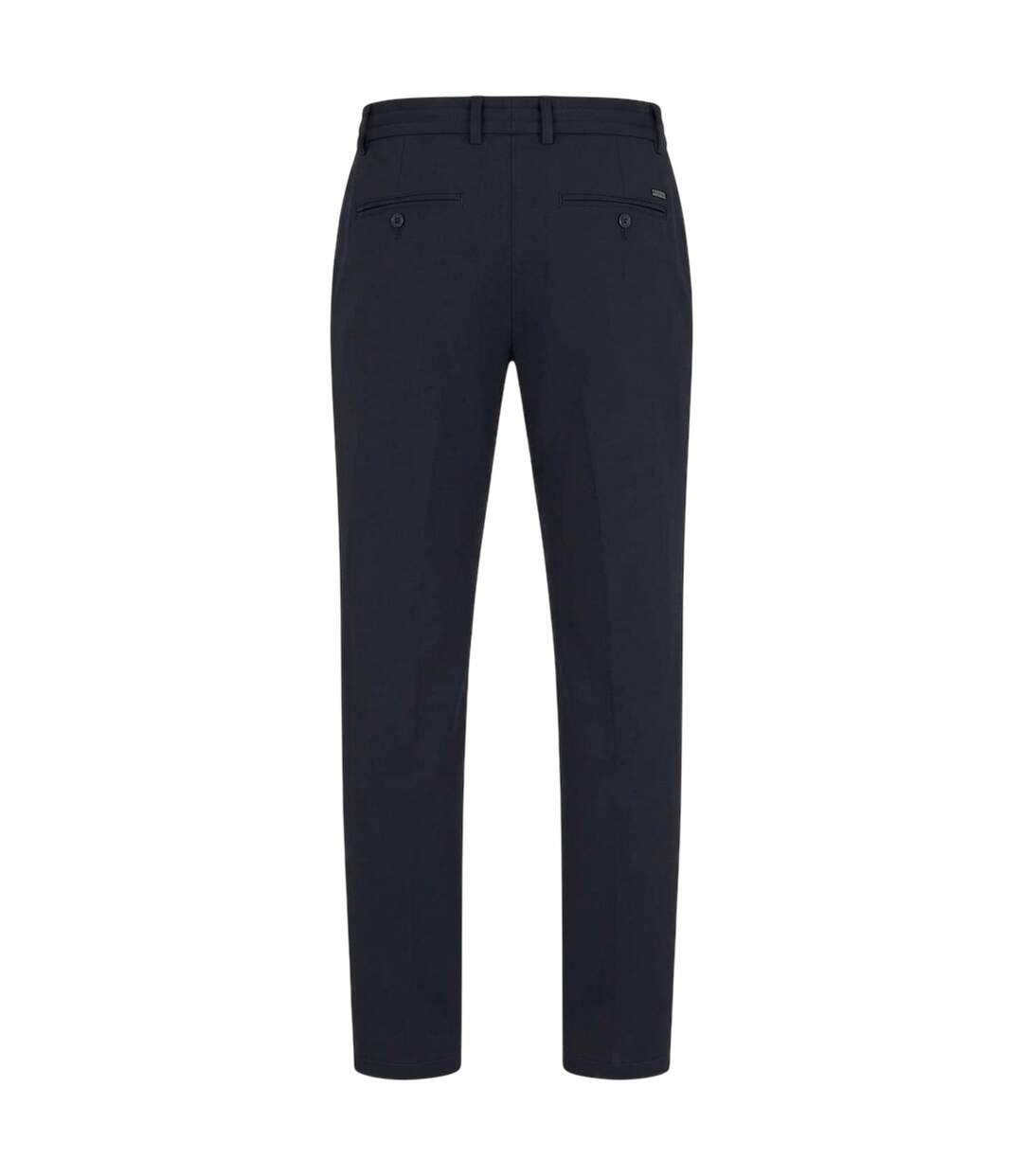 Mens Geniusj Straight Leg Trousers Dark Blue Boss-2
