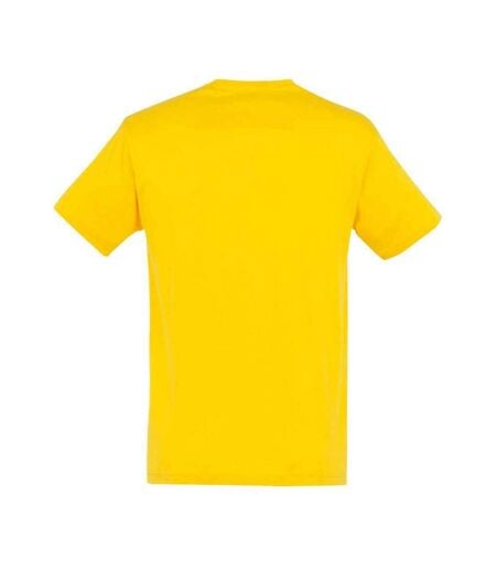 Unisex Adult Regent T-shirt Gold SOLS