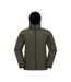 Mountain Warehouse Mens Exodus Waterproof Soft Shell Jacket (Dark Khaki) - UTMW762