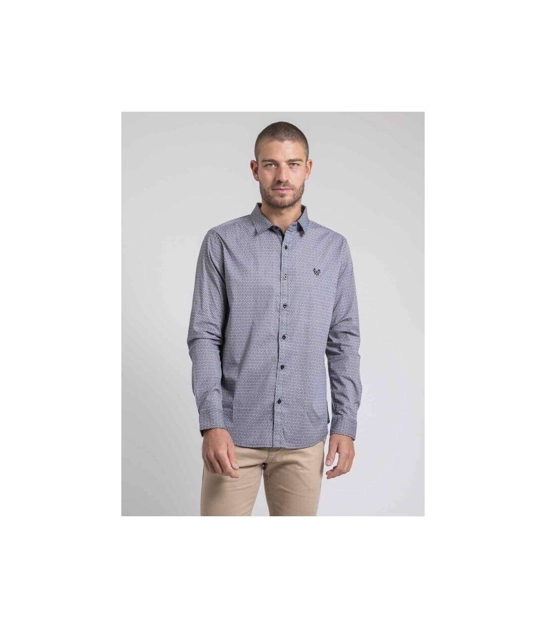 Chemise manches longues motifs TIROPOLI