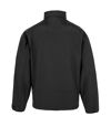 Result Genuine Recycled Mens Printable Soft Shell Jacket (Black)