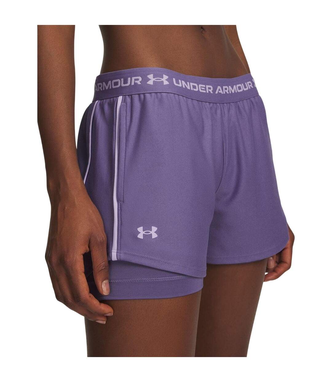 Short Femme Violet Under Armour-2