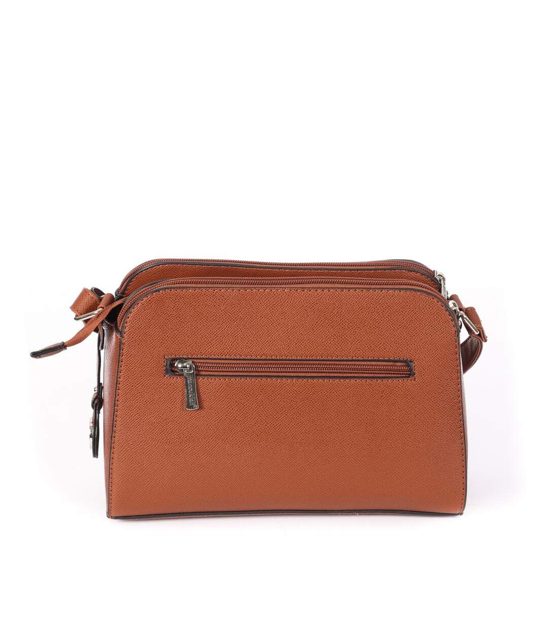 Sac à bandoulière camel femme manoukian olivia-2