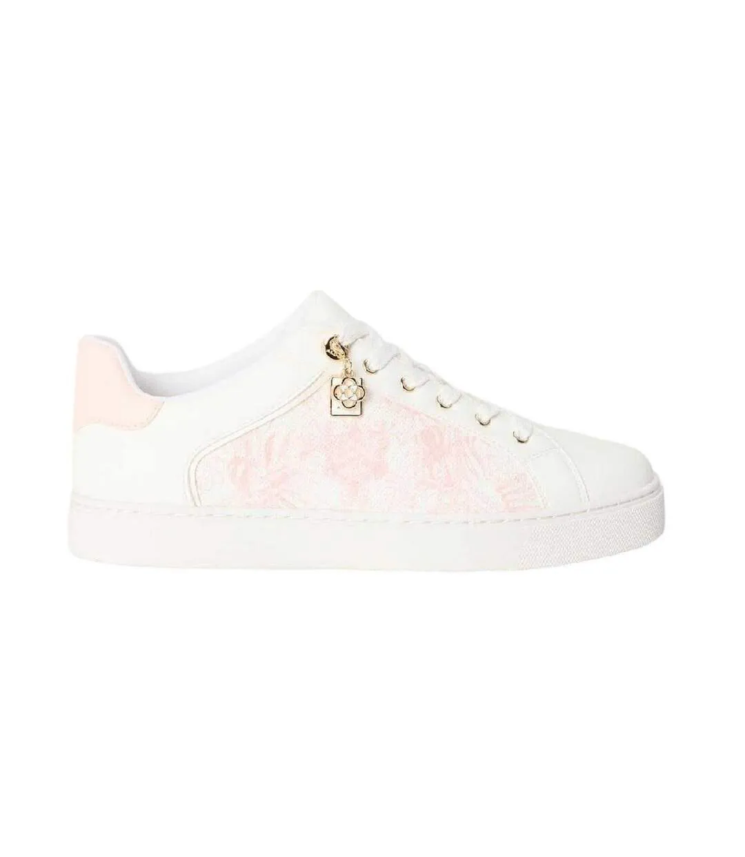 Womens/ladies Elgata Platform Trainers Pink Aldo-1