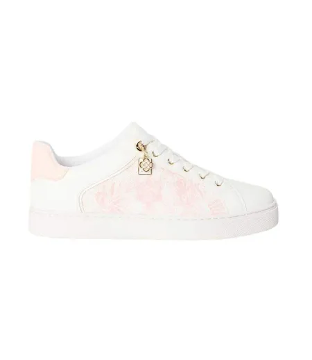 Womens/ladies Elgata Platform Trainers Pink Aldo