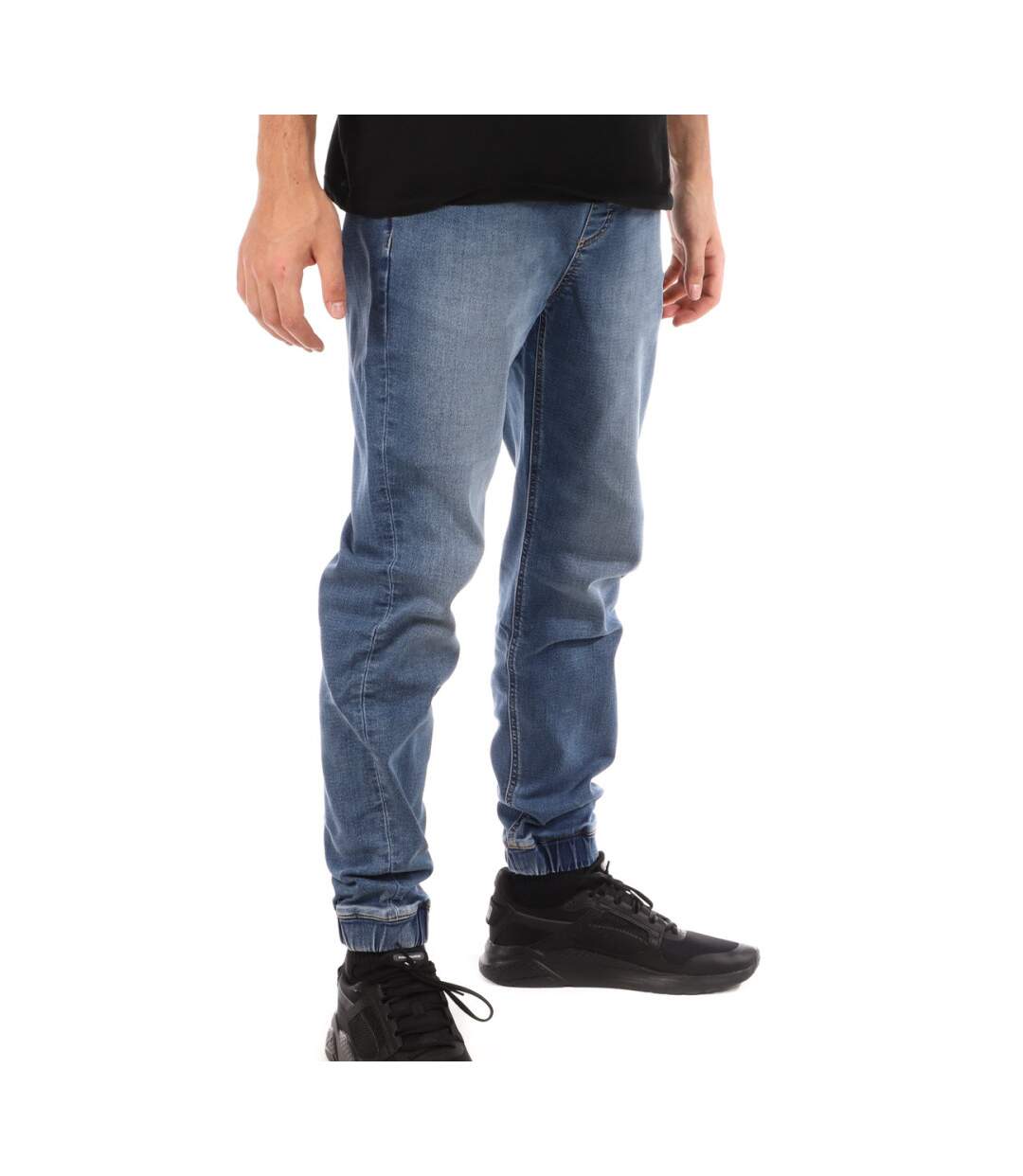 Pantalon Bleu Homme Schott Jogger - XXL-1