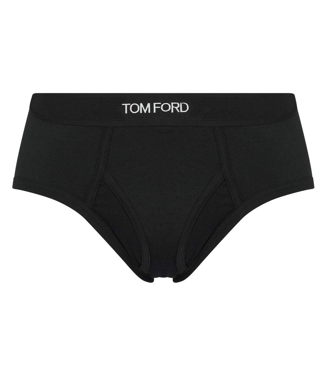 Lot De 2  Slips Motif/style Logo Homme Noir Tom Ford-3