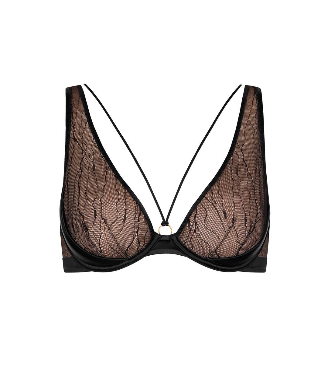 Soutien-gorge armaturé plongeant Nightscape Lisca