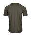 Mens cool dry short sleeve t-shirt deep green Tee Jays