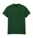 Mens heavy cotton t-shirt forest green Gildan-1