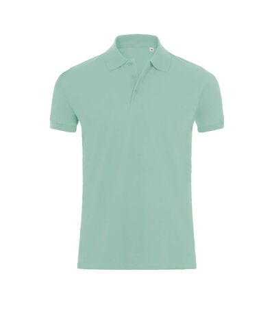SOLS Mens Phoenix Short Sleeve Pique Polo Shirt (Mint) - UTPC2782