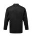 Veste de cuisinier essential homme noir Premier-2