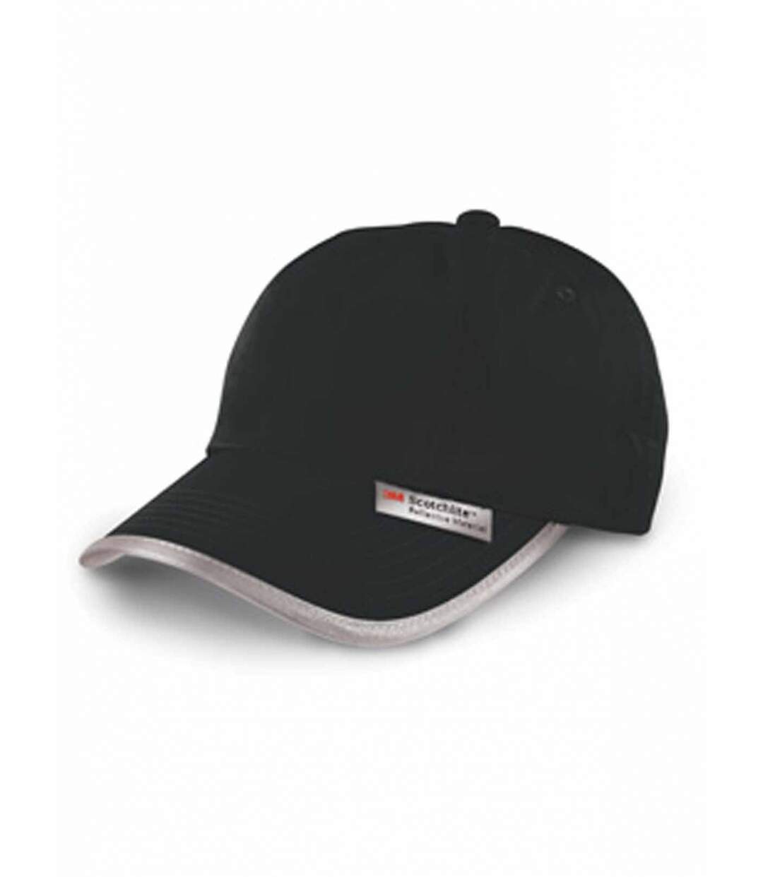 Casquette réfléchissante haute visibilité sécurité - RC035 noir-2