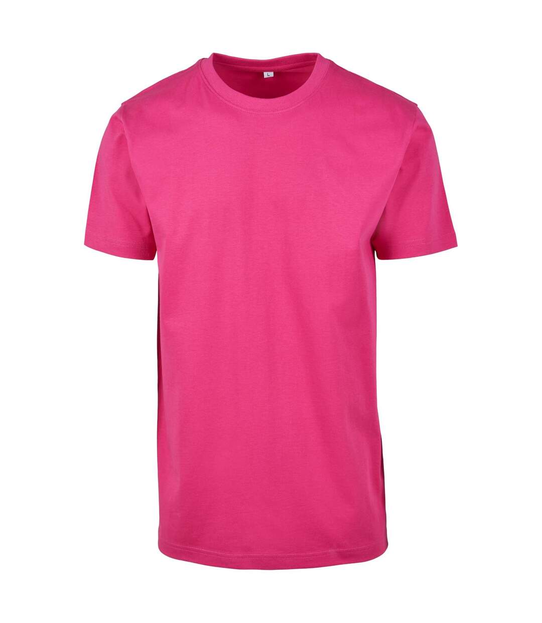 T-shirt Adulte Rose Vif Build Your Brand-1