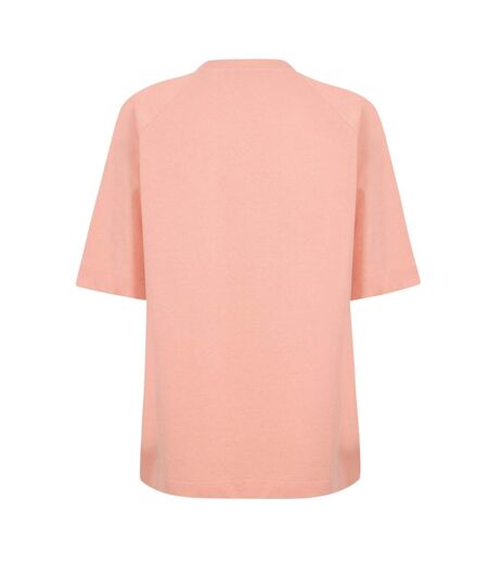 T-shirt Manches Raglan Motif/style Fleurs Femme Corail Rouge Diadora