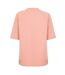 T-shirt Manches Raglan Motif/style Fleurs Femme Corail Rouge Diadora-2