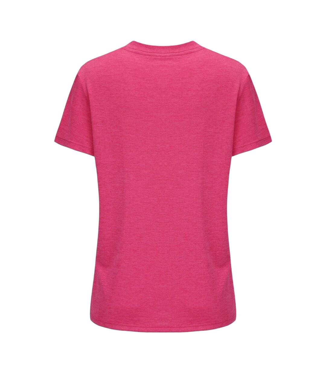 T-shirt Motif/style Uni Femme Rose Vif USA Pro-2