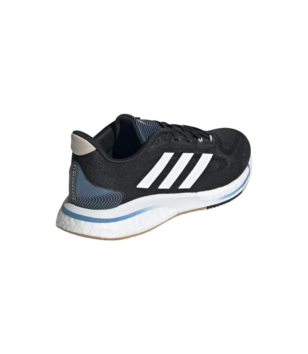 Womens/ladies supernova+ running shoes black Adidas-2