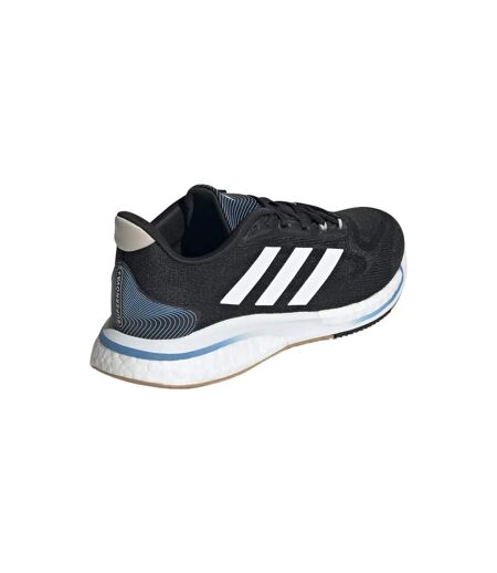 Womens/ladies supernova+ running shoes black Adidas