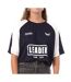 T-Shirt marine/blanc femme kaporal valse - l-1
