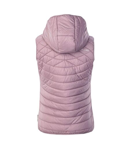 Doudoune Sans Manches Arapo Femme Rose Sureau Elbrus