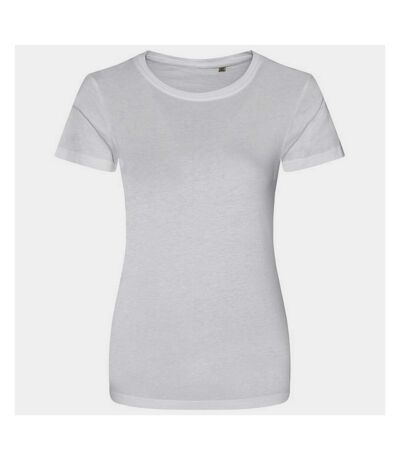 Awdis Womens/Ladies Cascade Ecologie Natural T-Shirt (Arctic White) - UTRW9227