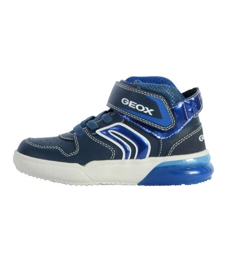 Basket Montante Cuir Enfant Garçons Geox Grayjay
