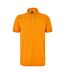 Mens Firenze Cotton Polo Shirt White Boss-1