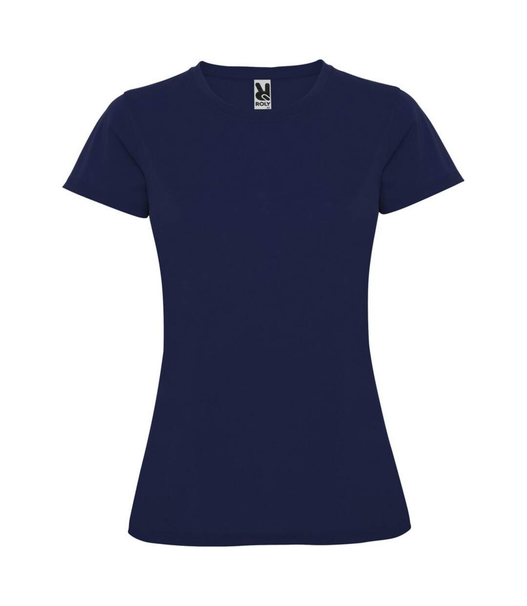 T-shirt montecarlo femme bleu marine Roly