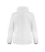 Womens/ladies softshell body warmer white/black Result-2