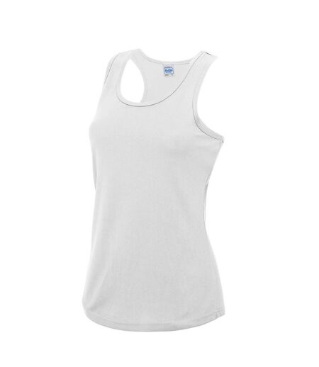 Débardeur Femme Blanc AWDis Cool