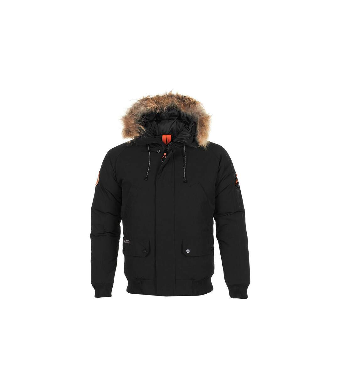 Parka de ski vraie fourrure homme CALOZ-1