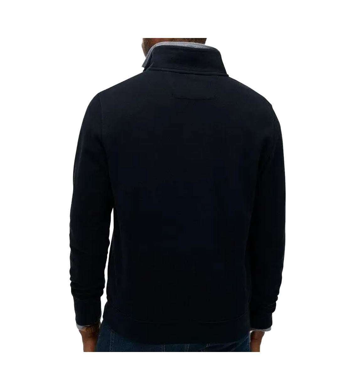 Sweat noir homme superdry classic essential-2