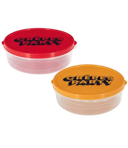 Lot de 2 boites de rangement collection CRÊPE PARTY