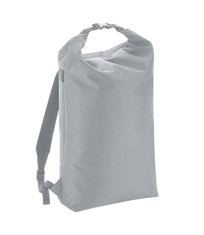 Icon Roll-top Backpack One Size Light Grey Bagbase