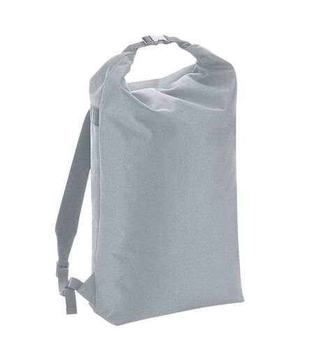 Icon Roll-top Backpack One Size Light Grey Bagbase