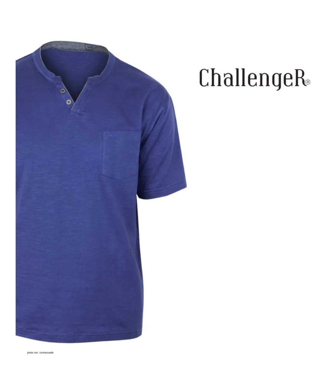 Tee - shirt col boutons TEE3020A-5