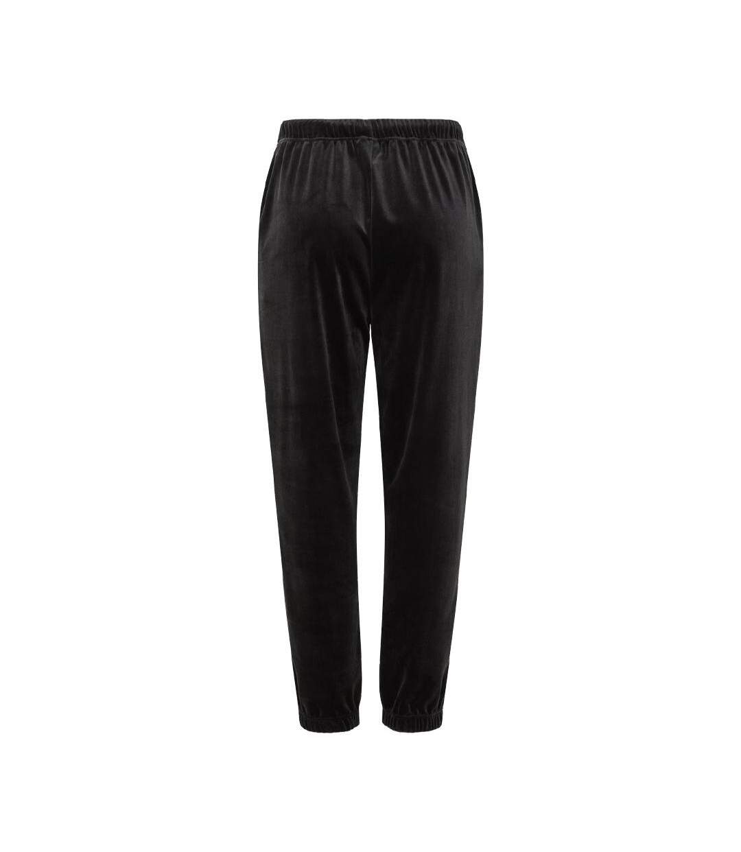 Jogging velours noir femme pieces pcsilli - m-2