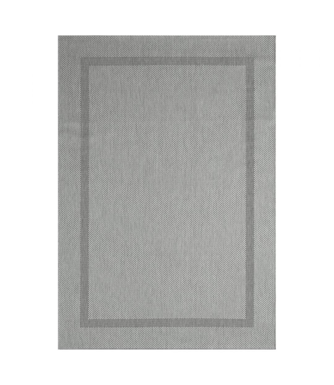 Tapis extérieur tissé kilim rond SQUAREXT