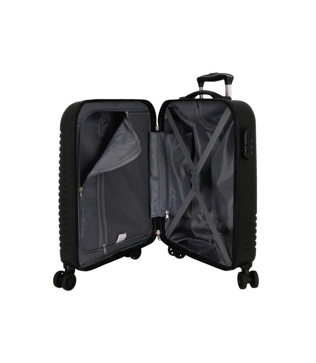 Roll Road - Valise cabine 55cm India - noir - 9765-4