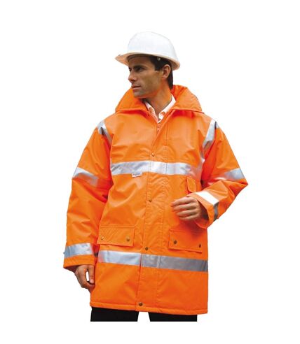 Manteau motorway homme orange SAFE-GUARD by Result SAFE-GUARD by Result