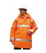 Manteau motorway homme orange SAFE-GUARD by Result SAFE-GUARD by Result