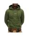 Sweat à capuche kaki homme superdry plain hood - xxl-1