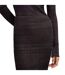 Jupe Mi-longue Style Côtelé Farmina Femme Marron Boss-3