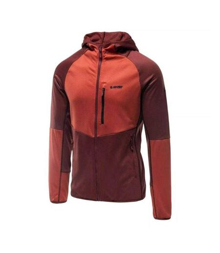 Veste Polaire Camil Homme Rouge Rouge Clair Hi-Tec