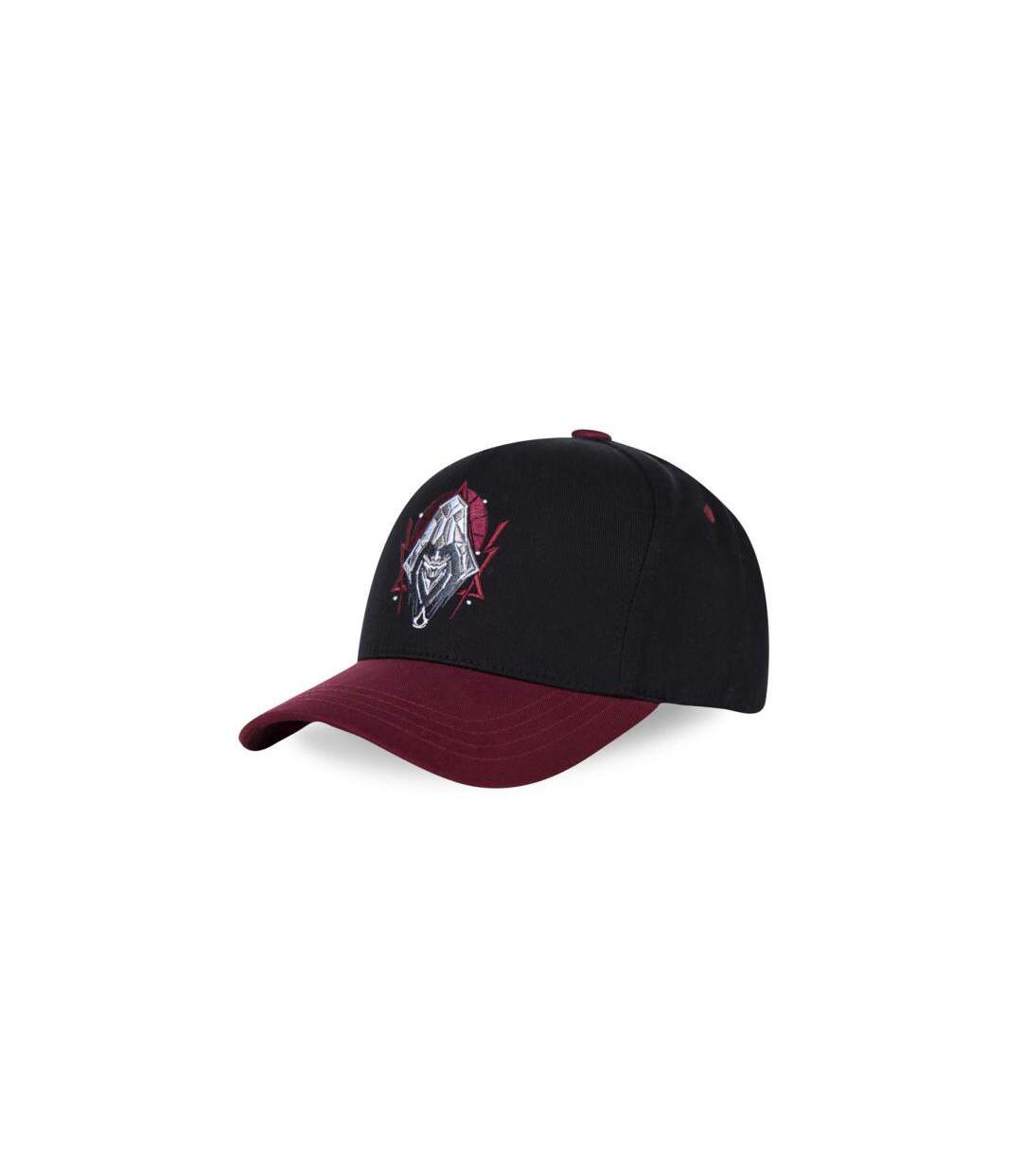 FREEGUN Casquette Homme Coton CASAS1 Noir Bordeaux ASSASSIN'S CREED