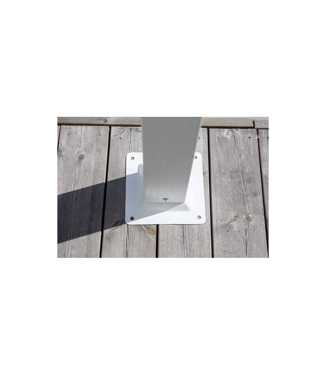 Pergola Avec Toit Lazio 395cm Blanc-4
